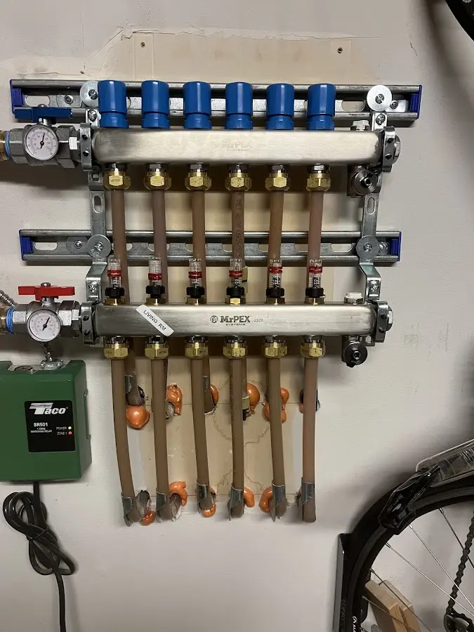 Plumber performing Leak Detection at a residential property in McMinnville